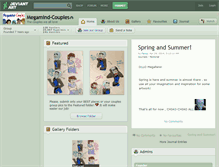 Tablet Screenshot of megamind-couples.deviantart.com