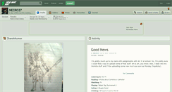 Desktop Screenshot of necro27.deviantart.com