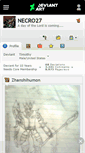 Mobile Screenshot of necro27.deviantart.com
