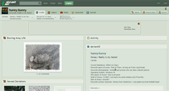 Desktop Screenshot of hunny-bunny.deviantart.com