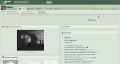 Desktop Screenshot of kiabolo.deviantart.com