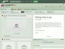 Tablet Screenshot of mandygirl78.deviantart.com
