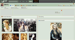 Desktop Screenshot of eden16.deviantart.com