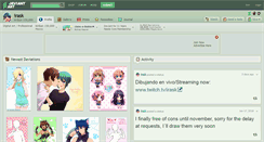 Desktop Screenshot of irask.deviantart.com