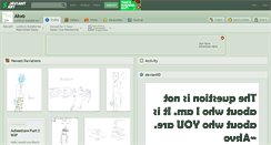 Desktop Screenshot of akvo.deviantart.com