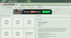 Desktop Screenshot of hollowichigoxichigo.deviantart.com