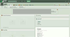Desktop Screenshot of catplz.deviantart.com