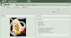 Desktop Screenshot of little-yugi.deviantart.com