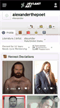 Mobile Screenshot of alexanderthepoet.deviantart.com