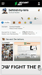 Mobile Screenshot of behind-my-lens.deviantart.com