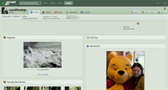 Desktop Screenshot of eyeofthedrgn.deviantart.com