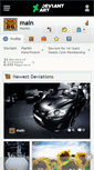 Mobile Screenshot of main.deviantart.com