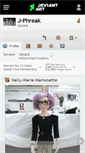 Mobile Screenshot of j-phreak.deviantart.com