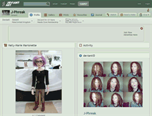 Tablet Screenshot of j-phreak.deviantart.com