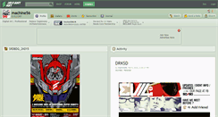 Desktop Screenshot of machine56.deviantart.com