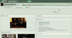 Desktop Screenshot of mychemical-romance.deviantart.com