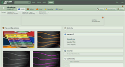 Desktop Screenshot of lukexcze.deviantart.com