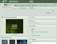 Tablet Screenshot of flugv1.deviantart.com