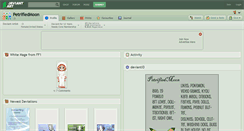 Desktop Screenshot of petrifiedmoon.deviantart.com