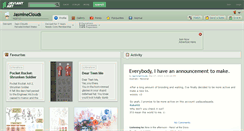 Desktop Screenshot of jasmineclouds.deviantart.com