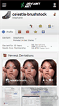 Mobile Screenshot of celestia-brushstock.deviantart.com