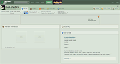 Desktop Screenshot of lost-cheshire.deviantart.com