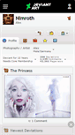 Mobile Screenshot of nimroth.deviantart.com