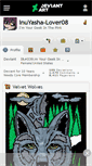 Mobile Screenshot of inuyasha-lover08.deviantart.com