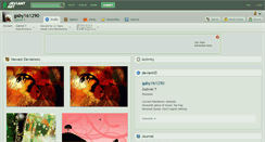 Desktop Screenshot of gaby161290.deviantart.com