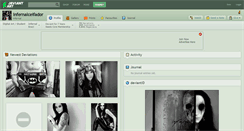Desktop Screenshot of infernalceifador.deviantart.com