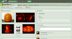 Desktop Screenshot of ceemdee.deviantart.com