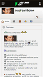 Mobile Screenshot of mydreamboy.deviantart.com