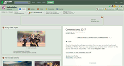 Desktop Screenshot of nekoshiba.deviantart.com
