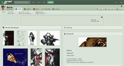 Desktop Screenshot of ducca.deviantart.com
