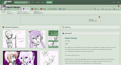 Desktop Screenshot of kamui-gakupo.deviantart.com