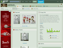 Tablet Screenshot of ankword.deviantart.com