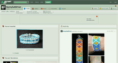 Desktop Screenshot of bunnysuitdriver.deviantart.com