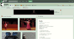 Desktop Screenshot of ambele.deviantart.com