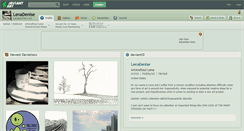Desktop Screenshot of lenadenise.deviantart.com