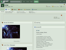 Tablet Screenshot of k-sol.deviantart.com