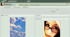 Desktop Screenshot of phantom-gurl.deviantart.com