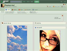 Tablet Screenshot of phantom-gurl.deviantart.com