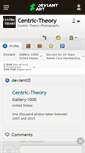 Mobile Screenshot of centric-theory.deviantart.com