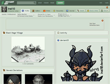 Tablet Screenshot of inai10.deviantart.com