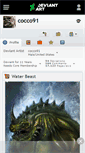 Mobile Screenshot of cocco91.deviantart.com
