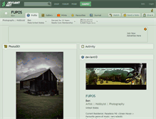 Tablet Screenshot of fupos.deviantart.com