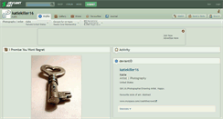 Desktop Screenshot of katiekiller16.deviantart.com