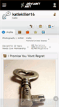 Mobile Screenshot of katiekiller16.deviantart.com
