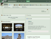 Tablet Screenshot of gibbers.deviantart.com
