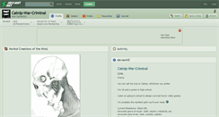 Desktop Screenshot of catnip-war-criminal.deviantart.com